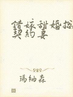 错嫁甜婚总裁的契约妻