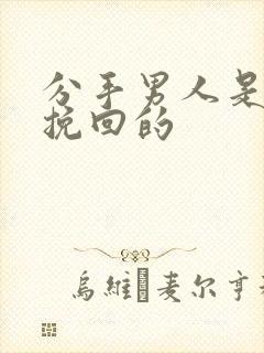 分手男人是如何挽回的