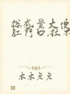 总感觉大便堵在肛门口,拉不出来