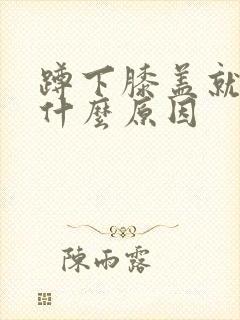 蹲下膝盖就疼是什么原因封面