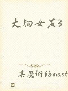 大胸女友3封面