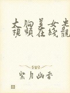 大胸美女光胸的视频在线观看