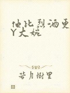 他比烈酒更撩BY大婉