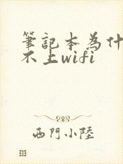 笔记本为什么连不上wifi