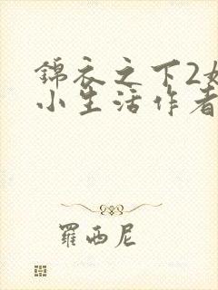 锦衣之下2婚后小生活作者非她封面