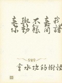 来与不来我都等你动态简谱伴奏