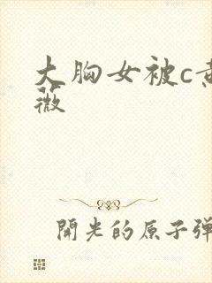 大胸女被c黄紫薇