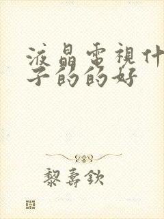 液晶电视什么牌子的的好