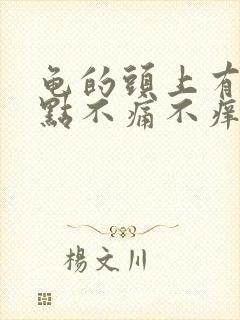 龟的头上有小红点不痛不痒