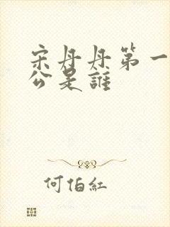 宋丹丹第一任老公是谁