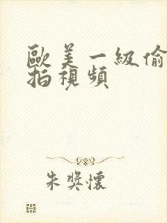 欧美一级偷拍偷拍视频