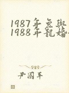 1987年兔与1988年龙婚姻是否相配封面