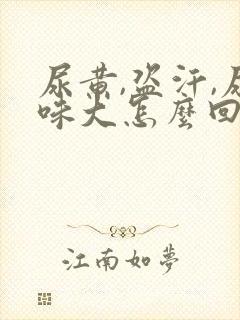 尿黄,盗汗,尿味大怎么回事