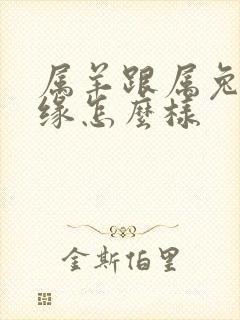 属羊跟属兔的姻缘怎么样