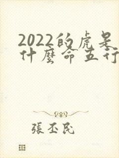 2022的虎是什么命五行属什么