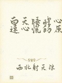 白天睡醒心跳加速心慌的原因封面