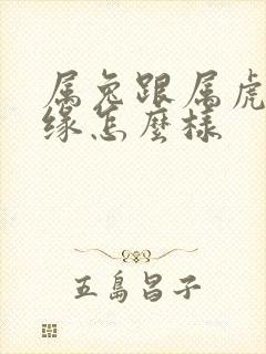 属兔跟属虎的姻缘怎么样