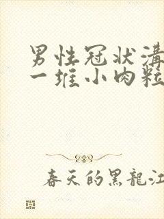 男性冠状沟起了一堆小肉粒封面