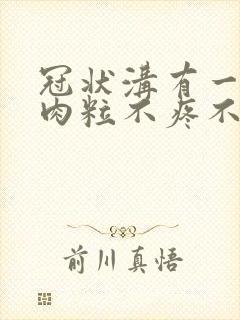 冠状沟有一圈小肉粒不疼不痒