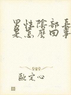 男性阴部长痘痘是怎么回事封面