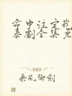 命中注定我爱你泰剧全集免费