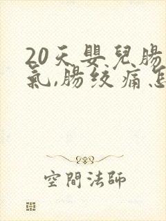 20天婴儿肠胀气,肠绞痛怎么办