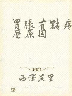 胃胀有点疼是什么原因