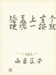 膝盖上有个凸起硬块一按就疼