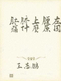 肚脐上腹左侧疼痛什么原因