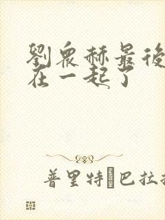 刘众赫最后和谁在一起了