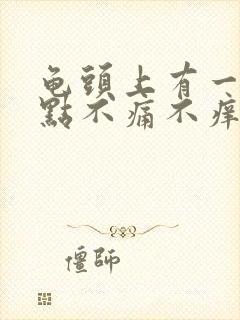 龟头上有一个红点不痛不痒怎么回事