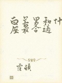 白羊男和什么星座最合适封面