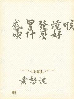 感冒发烧喉咙痛吃什么好