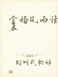 金婚风雨情演员表