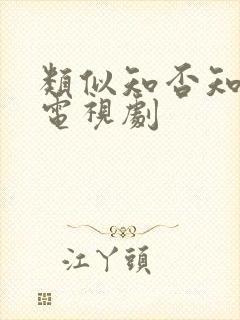 类似知否知否的电视剧