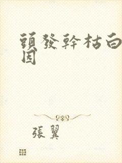 头发干枯白发原因