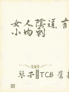 女人阴道有一排小肉刺