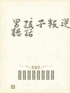 男孩子叛逆期不听话封面