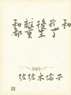 和离后我和前夫都重生了