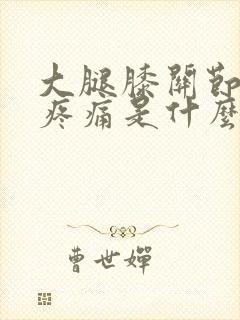 大腿膝关节内侧疼痛是什么原因引起的