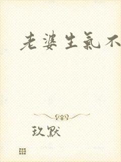 老婆生气不理人