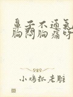 鼻子不通气引起胸闷胸痛呼吸困难