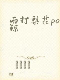 雨打梨花po问鲸封面