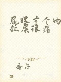 屁眼有个肉球,拉屎很痛封面