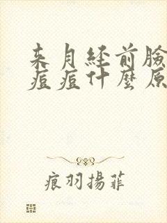 来月经前脸上长痘痘什么原因