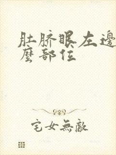 肚脐眼左边是什么部位