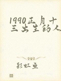 1990正月十三出生的人命运