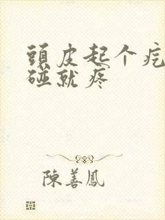 头皮起个疙瘩一碰就疼