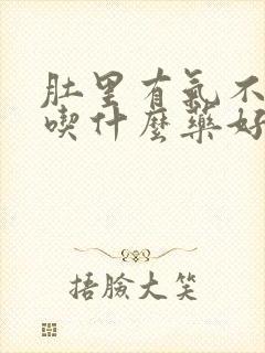 肚里有气不消化吃什么药好