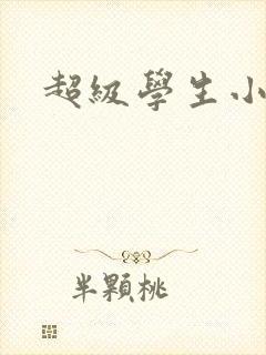 超级学生小说
